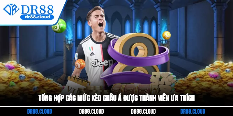 Tổng hợp các mức kèo châu Á được thành viên ưa thích